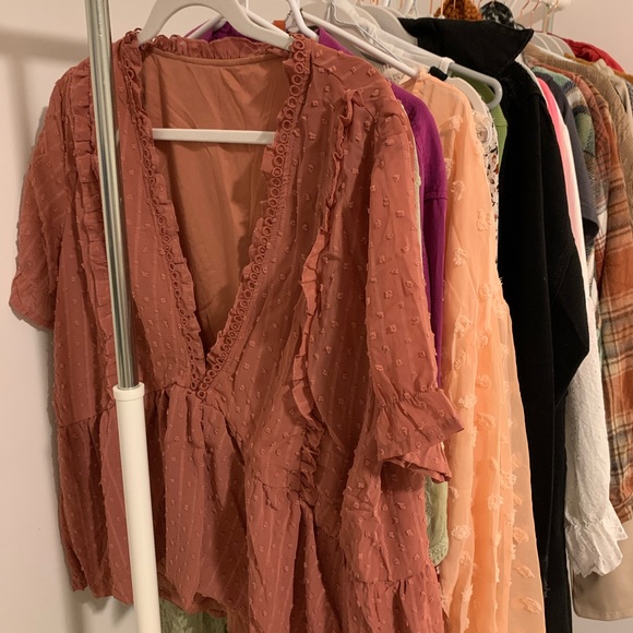 2XL New Boutique Blouse in Mauve - Picture 3 of 9